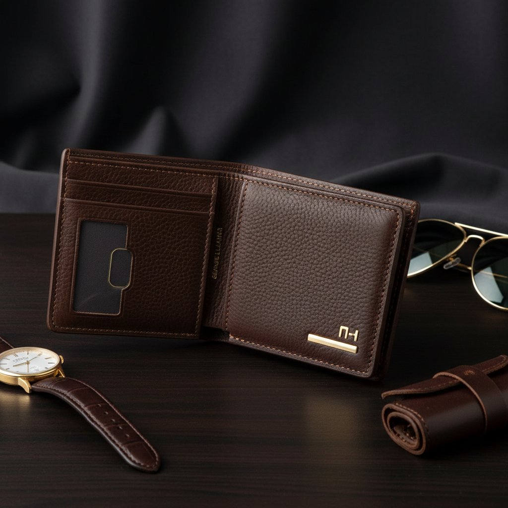 Vega Slim Leather Wallet